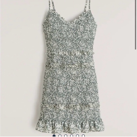Abercrombie & Fitch Smocked Mini Dress - Picture 3 of 6